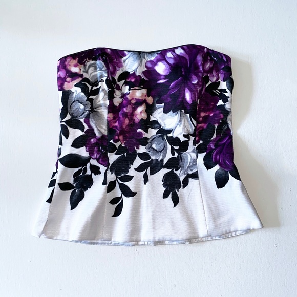 Floral Tube Top - Picture 1 of 1